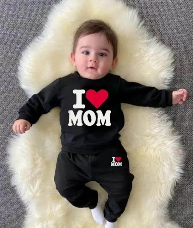 Cotton Blend Printed Clothing Set for Boys, Black (3-4 Years)