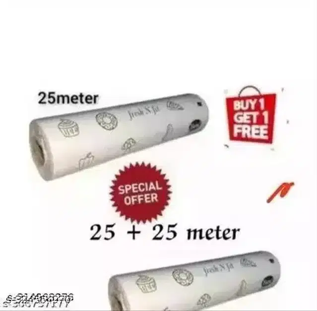 Paper Foil Wrap, Multicolor, Pack of 2