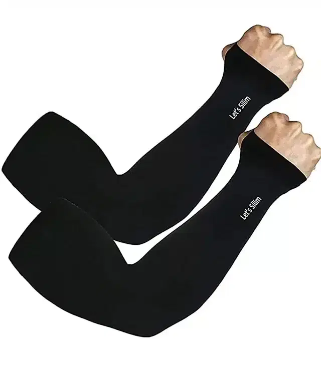 Arm Sleeves for Men, Set of 1 (Black)