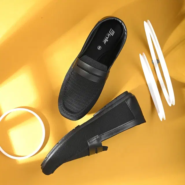 Loafers for Men (Black, 6)