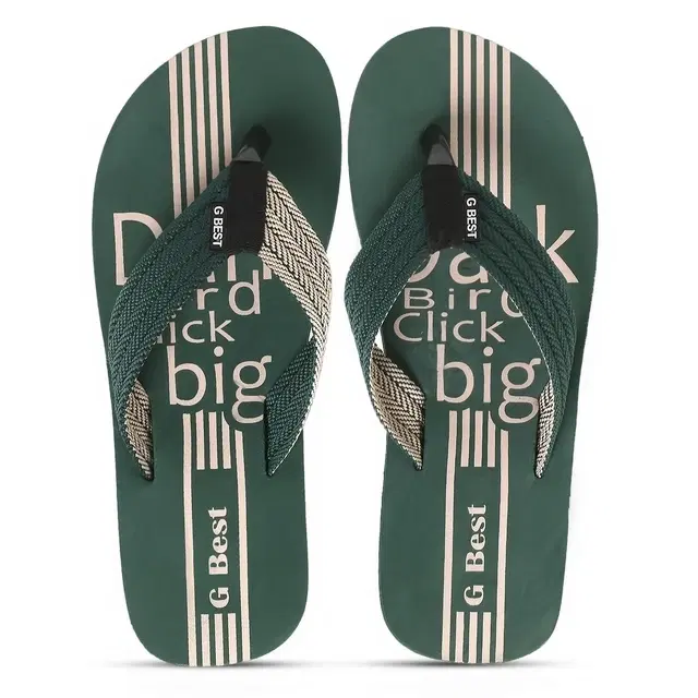 G-Best Men Slippers, Green (7)