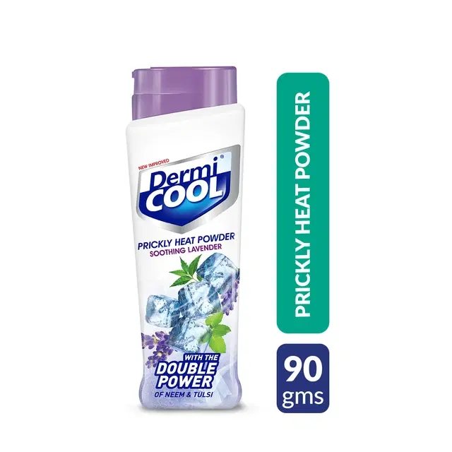 Dermicool Prickly Heat Powder Soothing Lavender 90 g
