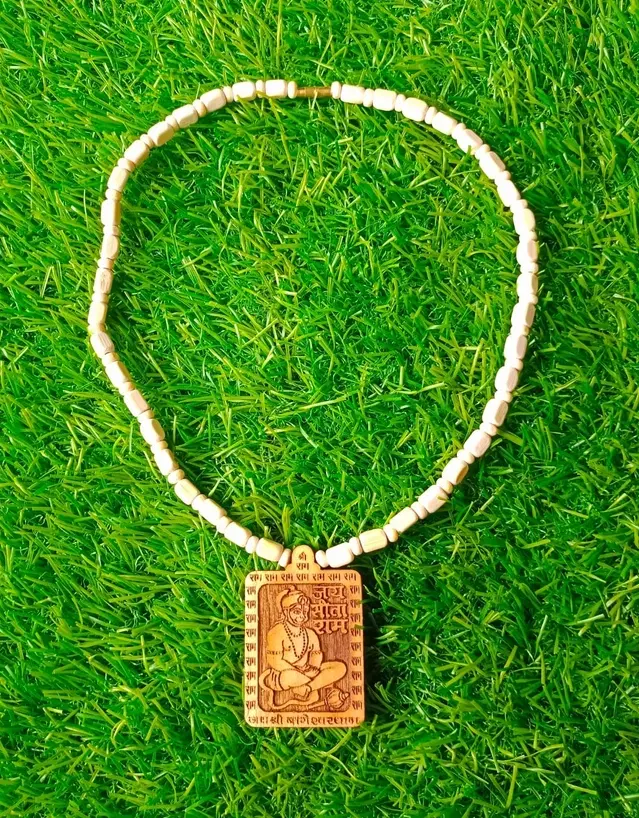 Shree Bageshwar Dham Pendent Tulsi Mala