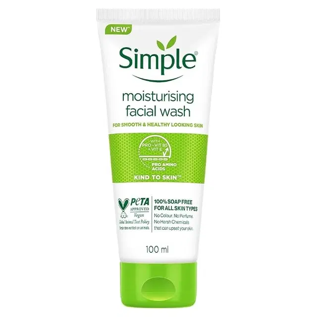 Simple Moisturising Face Wash 100 ml