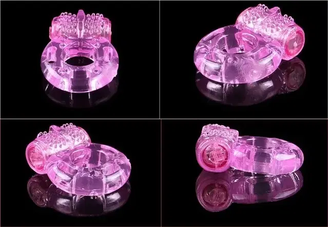 Penis Vibrator Ring for Men, Pink