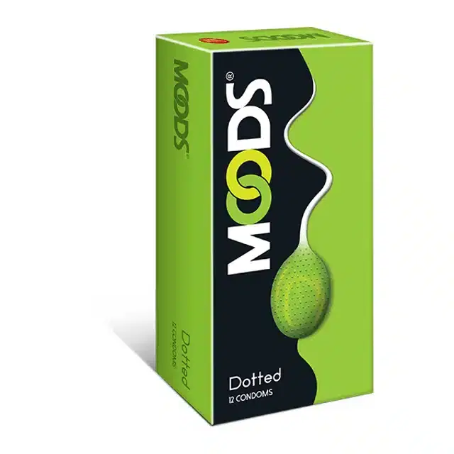 Moods Dotted Condoms for Men, Pack of 12
