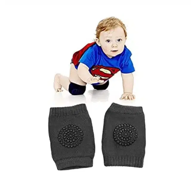 Anti Slip Knee Pads for Babies, Black