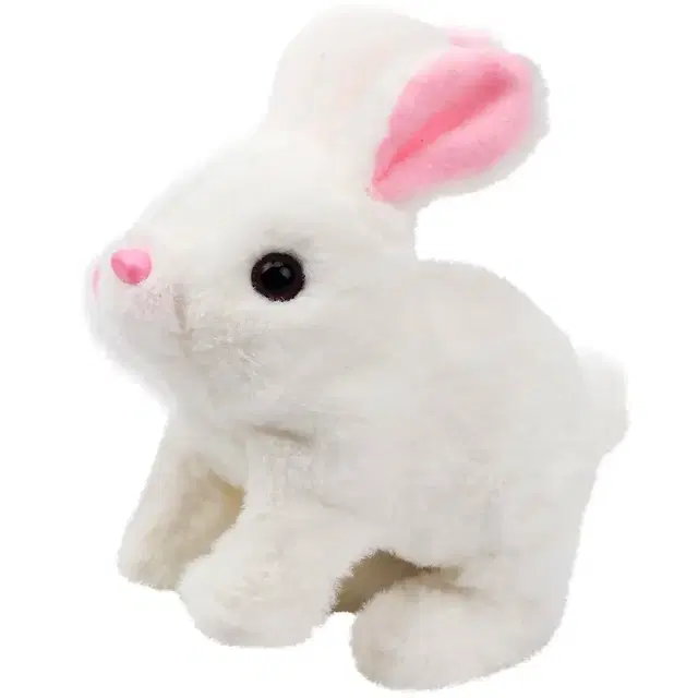Kidology Electronic Bunny Toy For Kids, Interactive Plush Toy, 15 Cm
