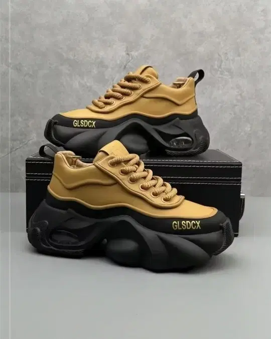 Casual Shoes for Men (Tan, 6)