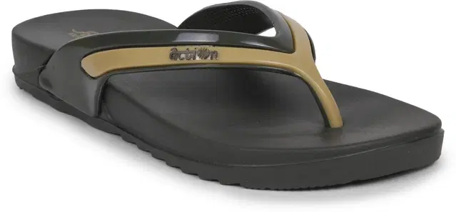action Flip Flops (Olive, 4)