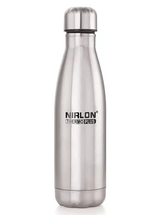 Stainless Steel Vacuum Insulated Water Bottle, Silver, 1000 ml