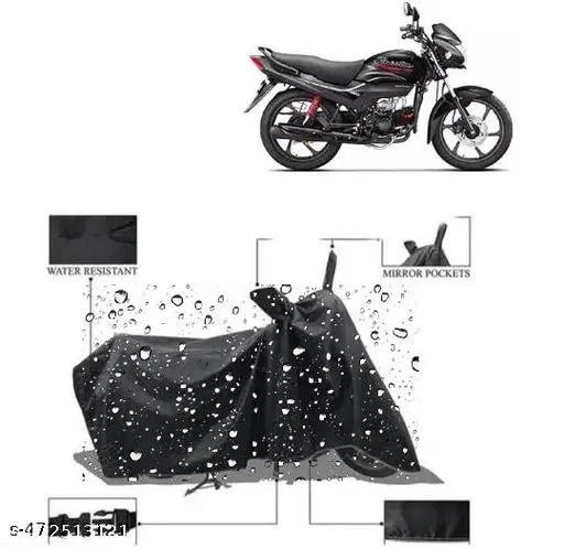 Polyester Cover For Bike/Scooter, Multicolour