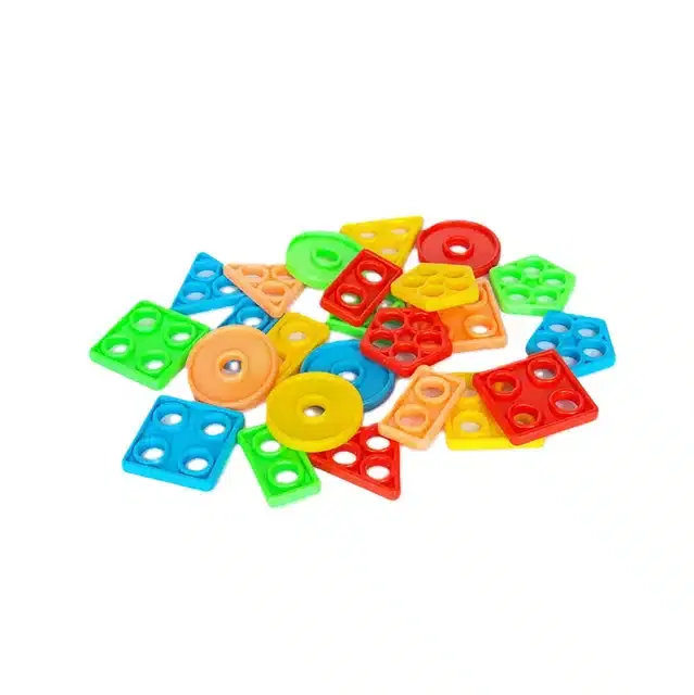 Educational Learning Puzzle Toys for Kids, Multicolor, Set of 1