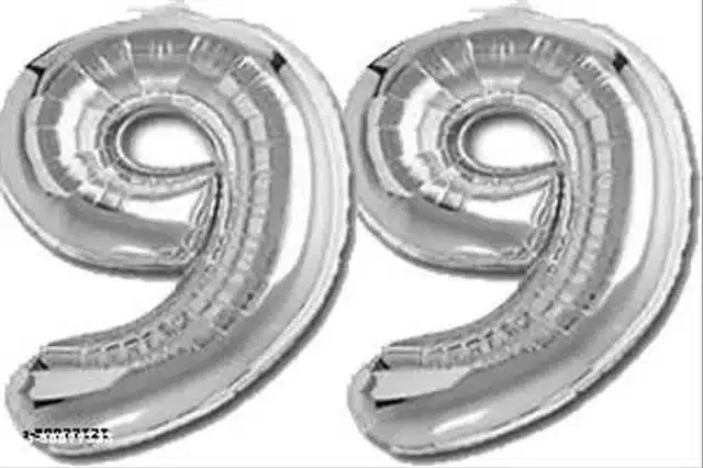 Number Foil Balloon, Assorted, Pack of 1