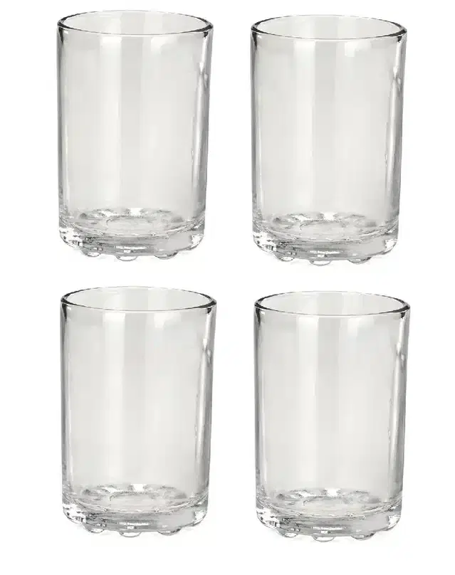 Liquor cum Cocktail Glasses, Transparent, 150 ml, Pack of 4