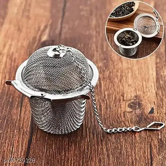 Stainless Steel Tea Filter, Silver