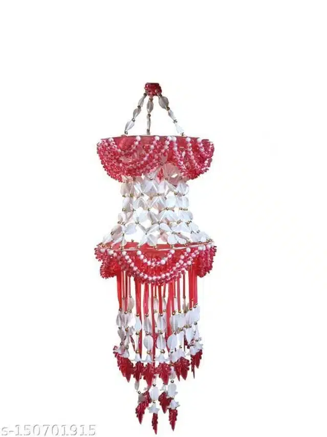 Chandelier Decor, Red