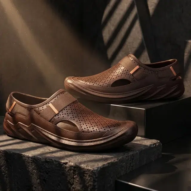Mens Sandals 8 (Brown)