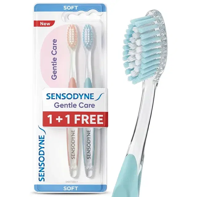 Sensodyne Gentle Care Toothbrush (Set Of 2)