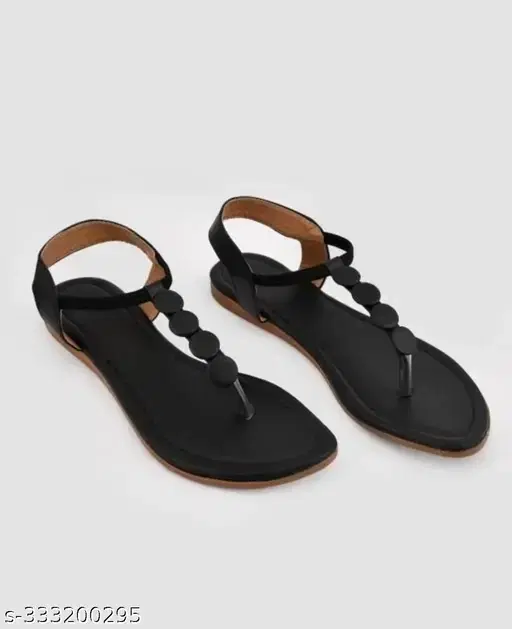 Acknew Flats for Women ACK10007, Black (6)