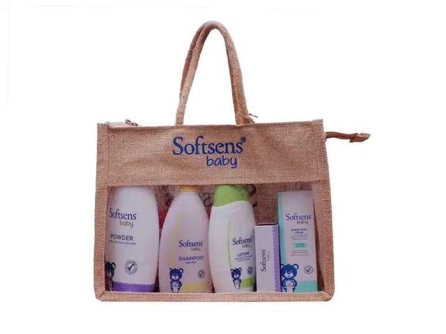 Softsens Baby (Combo Pack ) (Shampoo + Powder+ Lotion + Soap + Rash Cream + Wipes )