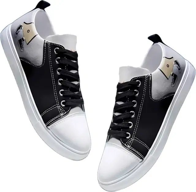 Sky High Men Sneakers Charlie, Black (8)