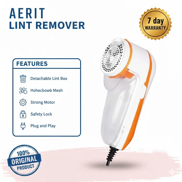 Lint Remover For Clothes ,Multicolour,(Pack Of 1)
