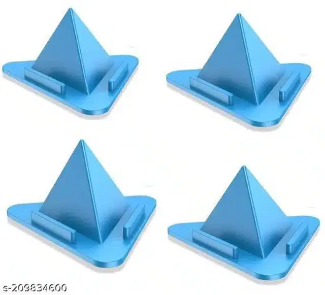 Table Mobile Holder, Blue, Pack of 4
