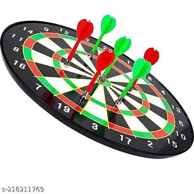Plastic Dartboard Game, Multicolor