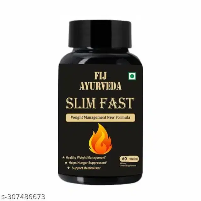 Fij Ayurveda 60 Pcs Slim Fast Capsule