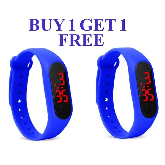 M2 Band Watch for Kids, Pack of 2 (Blue)