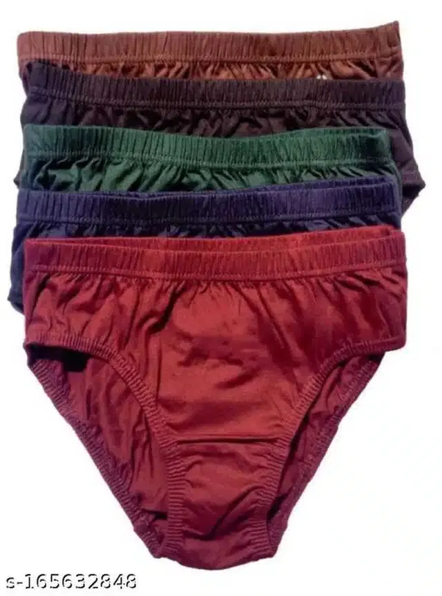 Cotton Blend Briefs for Women (Multicolor, XS)