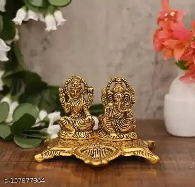 Laxmi Ganeshji Diya, Brass