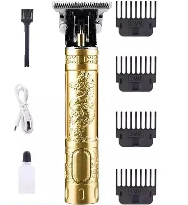 T9 Rechargeable Professional Hair Trimmer for Men & Women, Gold