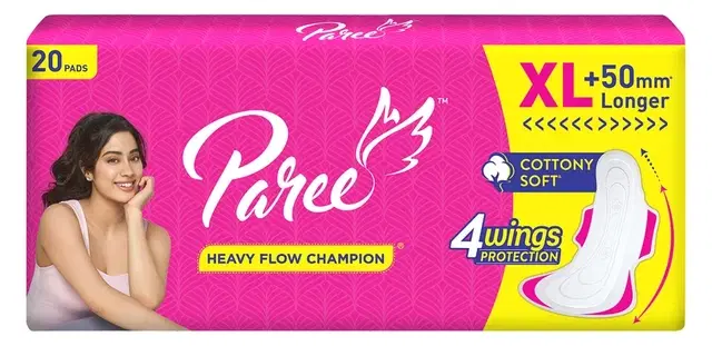 Paree Soft Sanitary Pad - XL (20 Pads)