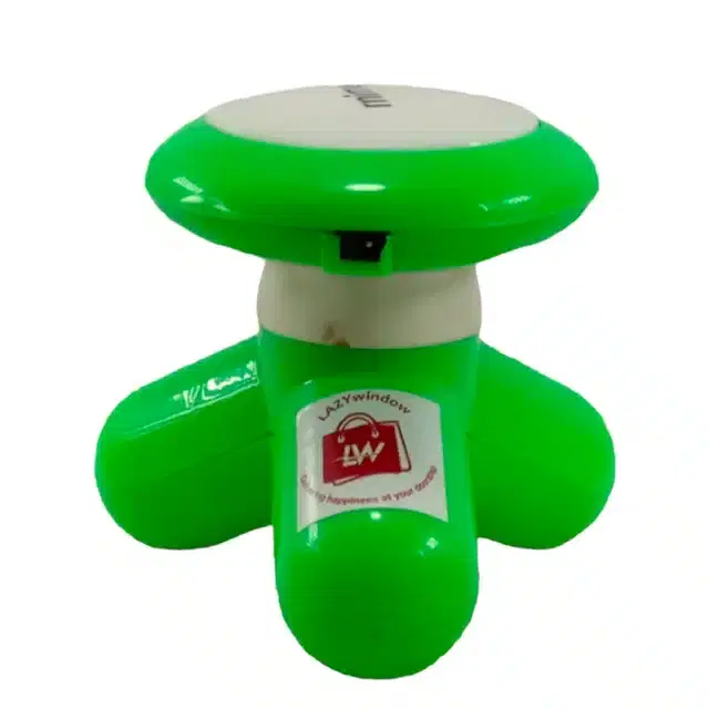 Plastic Mini Full Body Portable Compact Vibration Massager, Multicolor