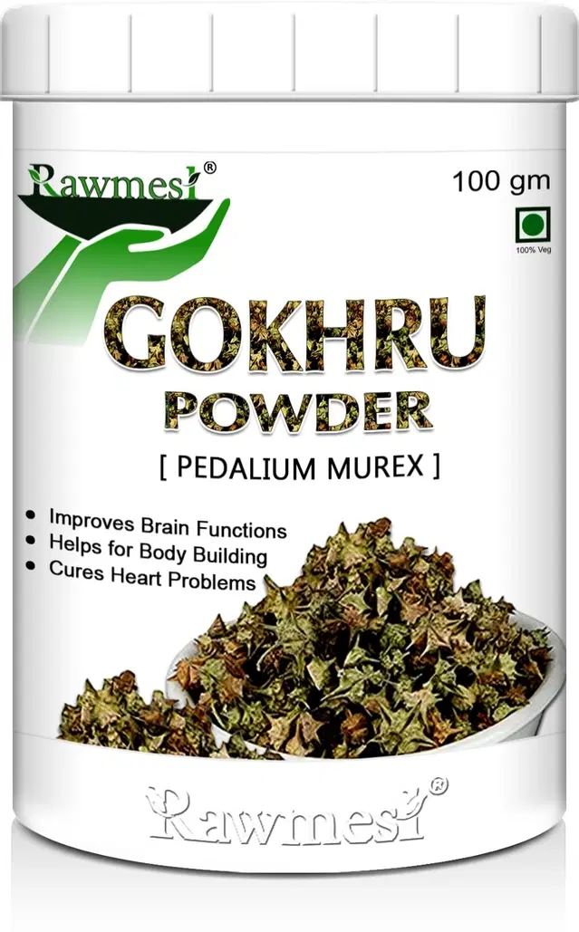Pure Ayurvedic Gokhru Powder, 100 g