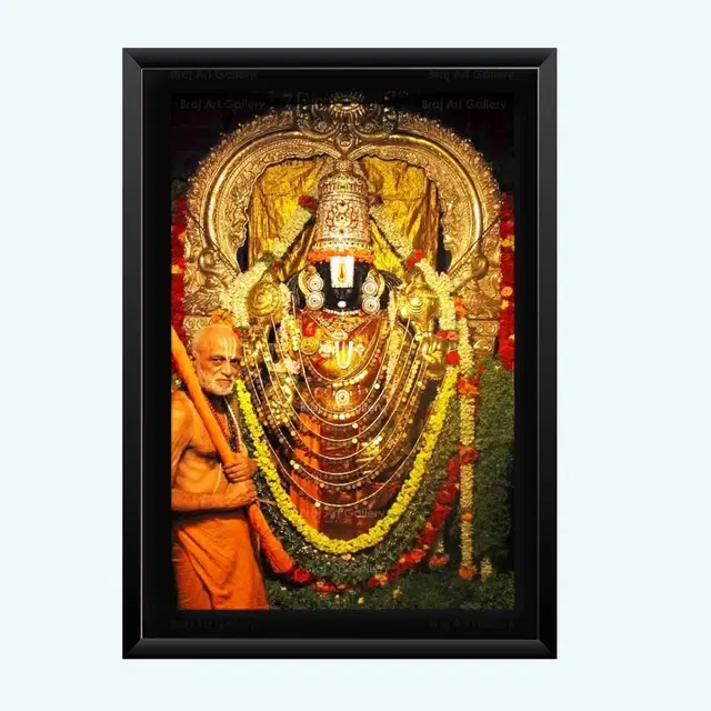 Polyester Photo Frame, Black, 5x7 inches