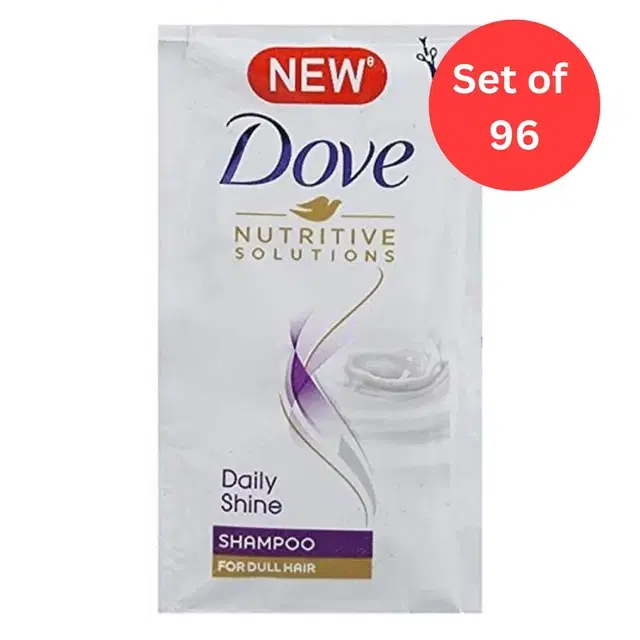 Dove Daily Shine Shampoo 96X6 ml (Set Of 96)