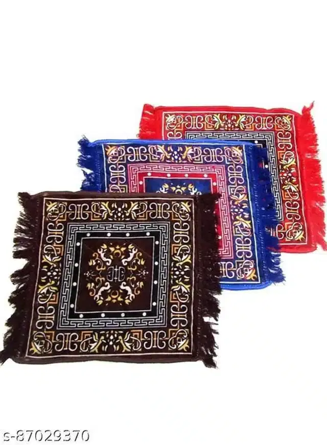 Prayer Mat, Multicolor, Pack of 3
