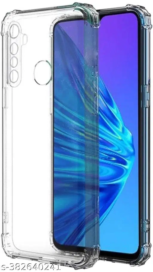 Silicone Mobile Cover for Realme 5i / 5 / 5s / Narzo 10, Multicolor