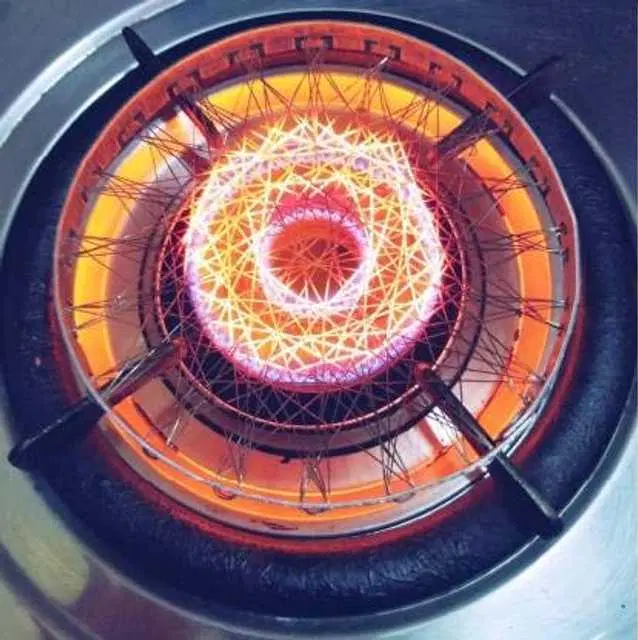 Craftale Stainless Steel Gas Stove Burner Net Gas Energy Saver Cover Device, Silver, Pack Of 1, AE-003