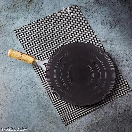 Cast Iron Tawa, Black