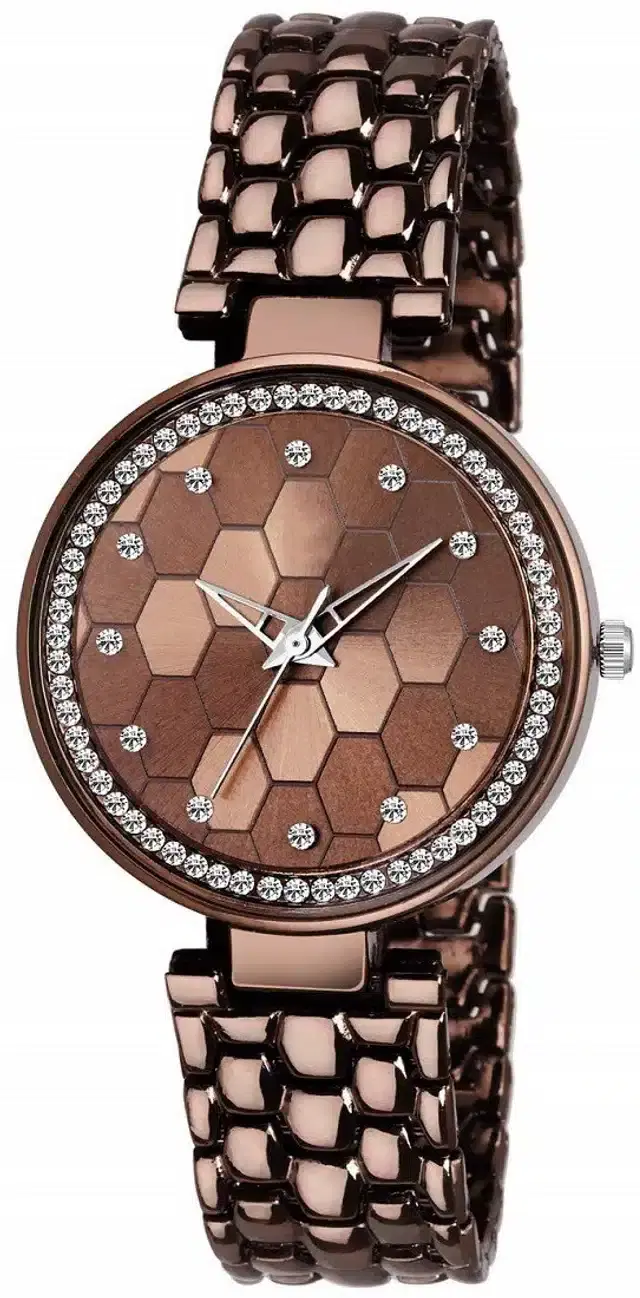Analog Watches for Women (Brown)