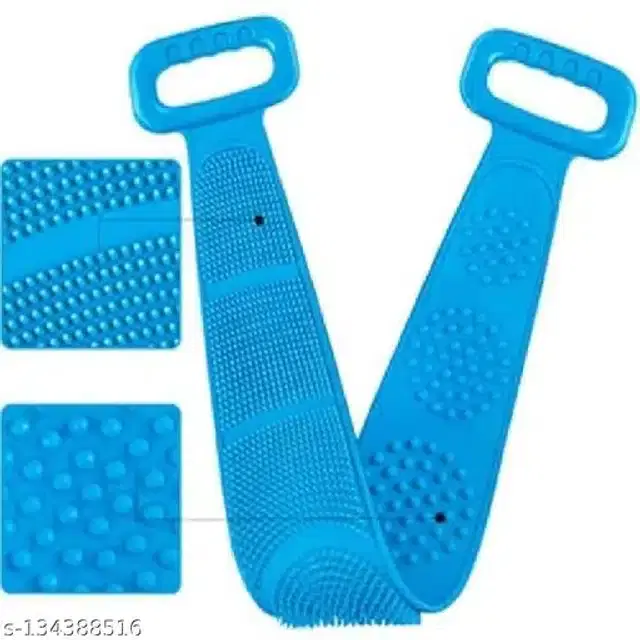 Silicone Double Sided Back Body Scrubber, Assorted