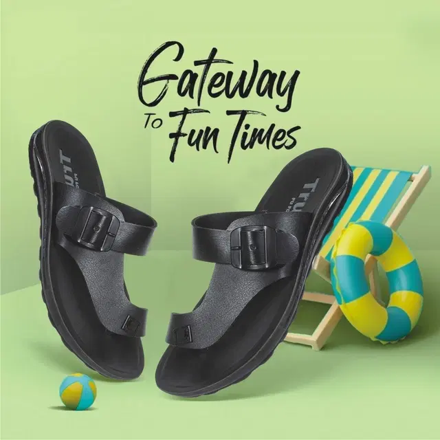 Flipflops for Boys (Black, 1)