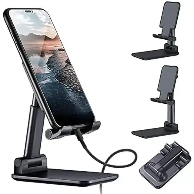 Foldable Mobile Stand, Black