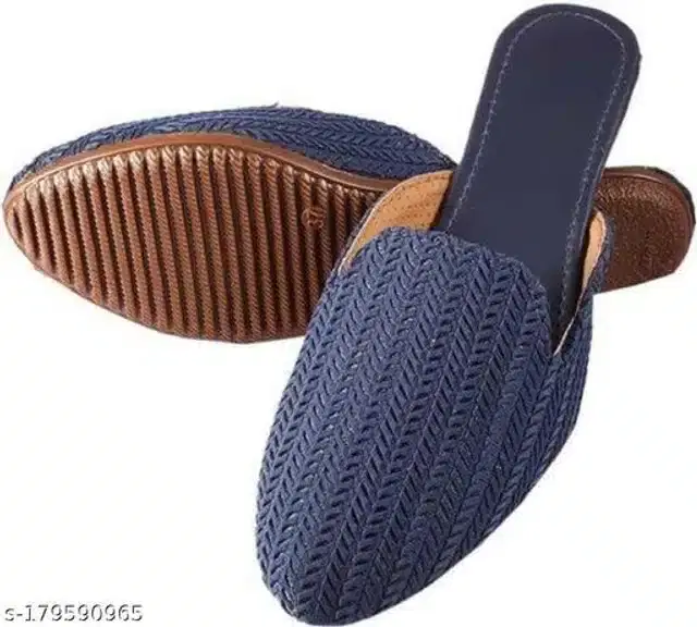 Mojaris for Women (Blue, 5)