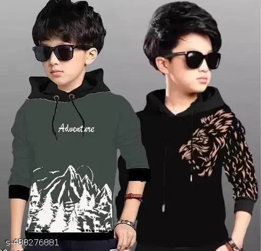 Cotton Clothing Set for Boys, Multicolour, Pack of 2 (2-3 Years)