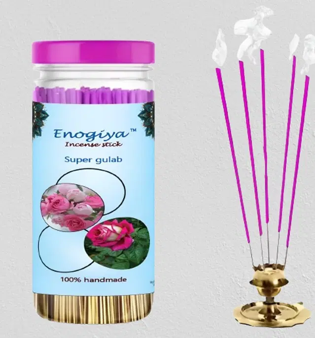 Enogiya Super Gulab Flavoured Incense Sticks , 400 g